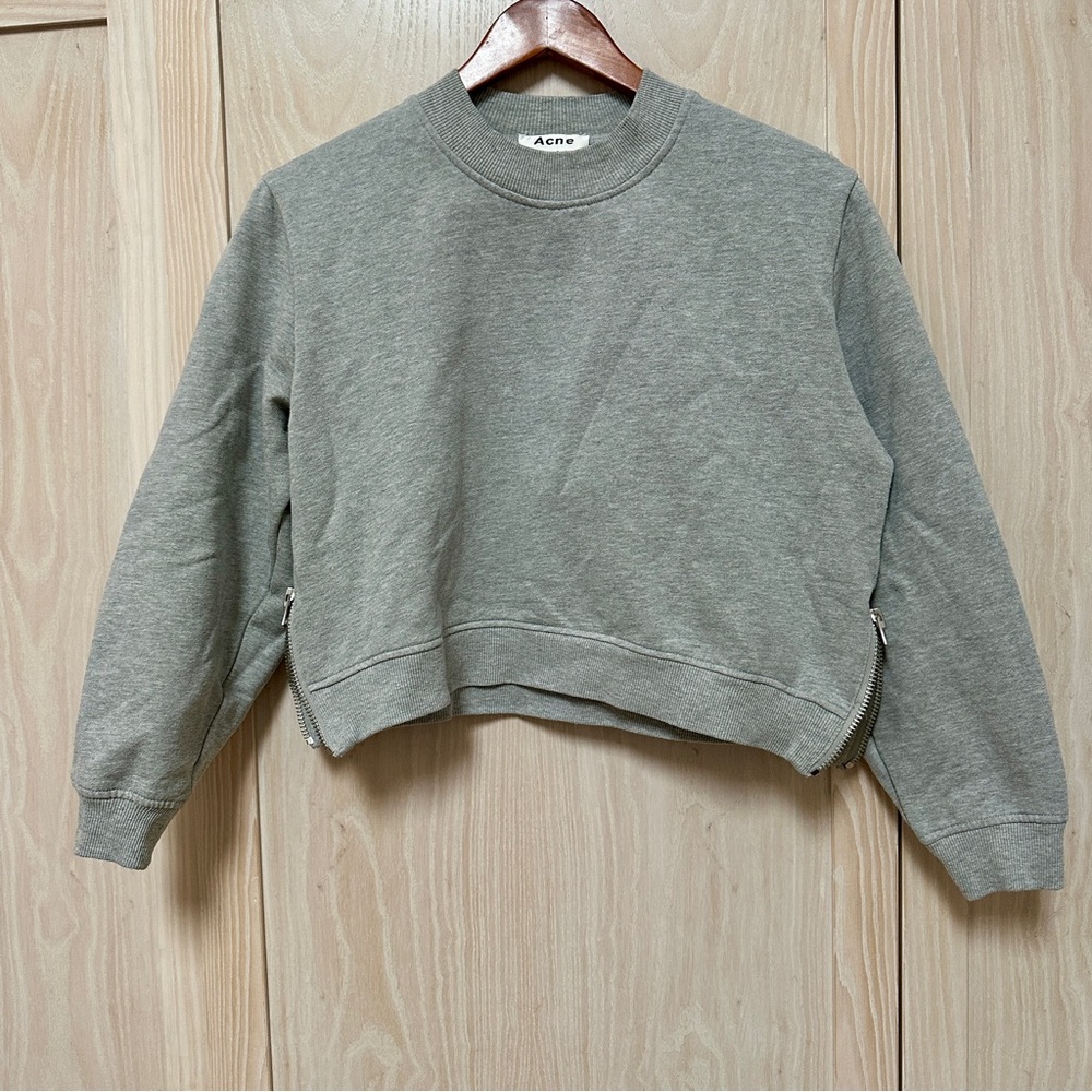 Acne Studios Cropped Sweatshirt Size L